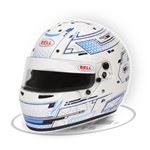 Karting Helmet Bell RS7-K K2020 Stamina White/Blue S (57-58cm)